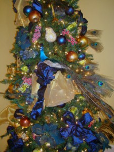 xmas tree close up 08 Select a few, large scaled focal points for a designer touch.
