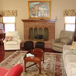 fam rm b4 Before shot of family room.